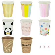 Китай Бумажные чашки для кофе и напитков с крышками производителя