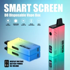 China New Release 6ML Delta 8 Smart Screen Disposable Vape manufacturer