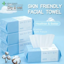 China 100% Natural Cotton Disposable Face Towel manufacturer