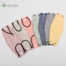 Cina 4ply nonwoven medical kf94 face mask for adults pabrikan