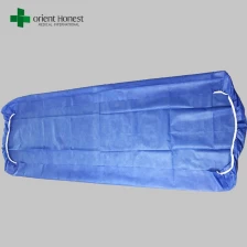 China Breathable hotel fitted sheet , disposable bed sheets for travel , Polypropylene non woven bed sheet maker manufacturer