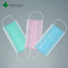 Cina Cina pabrik terbaik untuk masker pelindung non woven mulut, dokter bedah kebersihan masker, grosir masker pengait telinga 3ply pabrikan