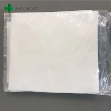 porcelana China mejor proveedor de polipropileno transpirable bajo costo desechable blanco sábana de Hotel fabricante
