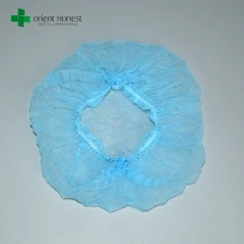 중국 중국 제조 업체 외과 의사 모자, 수술 불룩한 머리 모자, 이중 탄성 수술 모자 일회용에게 제조업체