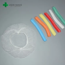 중국 하나의 탄성 클립 캡, 부직포 치과 클립 모자, 치과 의사 클립 마피아 불룩한 모자​​ ''(19) 중국 공장 제조업체