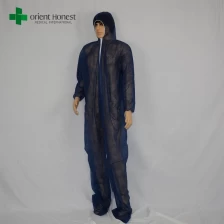 China China supplier disposable blue cleanroom overalls,high quality disposable overalls,China the best qualified PP coverall manufacturer