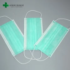 China China vendor for soft pleated face masks , light color earloop face mask fashion , surgical mouth covers manufacturer