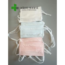 China Disposable 3PLY Tie-on Auto Machine Super Soft Anti-fog Face Mask manufacturer