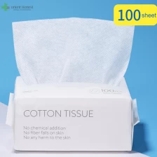 China Disposable Cotton Face Cloths Towel Soft Washcloth for Beauty Center manufacturer