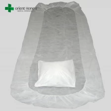 China Disposable bed sheets for hospital maker , disposable surgical pillow case , one time use hotel bed sheet set manufacturer