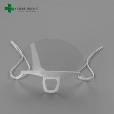 China Disposable clear plastic face mask manufacturer