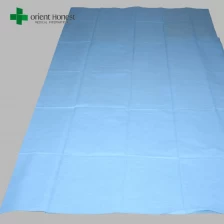 China Disposable cutting sheets for bed , plain disposable hotel bed sheets , disposable hospital bed sheets manufacturer
