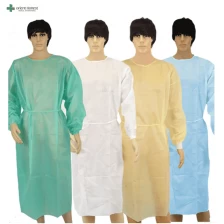 China Disposable isolation gown manufacturer