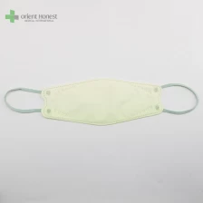 China Hot sale color KF94 biodegradable face mask for COVID-19 manufacturer