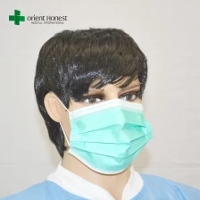 China máscara leve e macio 3ply descartável orelha-loop de rosto, máscaras hospitalares descartáveis, máscara descartável fabricante