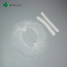 Cina Medis PP Non Woven putih sekali pakai bedah topi untuk rumah sakit pabrikan