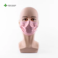 China Neue, superweiche, farbenfrohe Einweg-Gesichtsmaske aus Spunlace-Material Hersteller