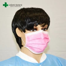 China Nonwoven pleated face mask , modern surgical masks , nurse and patient protective mask manufacturer