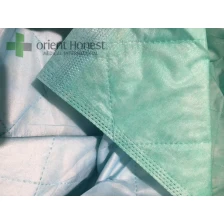 Cina OEM blue color hosital non woven blanket disposable medical nonwoven blanket disposable polyester blanket pabrikan