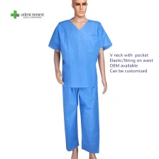 China V neck surgical gown manufacturer