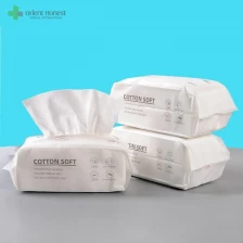 China cotton soft towel dry and wet use Baby Wipes manufacturer