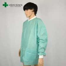 China disposable SMS dental surgical lab coat,custom wholesale surgical lab coats,hostpital disposable lab coats manufacturer