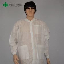 China disposable child lab coat, non woven kids lab coats, children disposable lab coats manufacturer