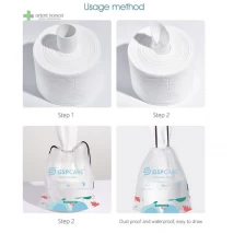 China Einweg-kundenspezifische Handtücher für Schönheitssalon Hubei Lieferant mit ISO13485 Hersteller
