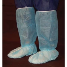 China disposable non-woven boot cover with elastic hubei manufacturer manufacturer