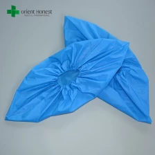 Cina CPE fabbrica di plastica copertura del pattino, copriscarpe ospedale, copriscarpe monouso produttore