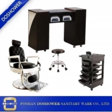 China Barber chair manufacturer in china with facial bed wholesale china for manicure chair supplier china / DS-T250-SET manufacturer
