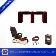 China Melhor china cadeira de Pedicure atacado com china pé spa pedicure cadeira fabricante de móveis de salão de unhas suprimentos DS-W02A SET fabricante