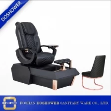 Chine Chaise de spa de pédicure chinoise avec chaise de pédicure de luxe pour la chaise de pédicure d'or rose conçue fabricant