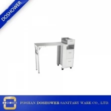 China Custom Manicure Sets With Manicure Table Salon Furniture Beauty For Portable Nail Table manufacturer