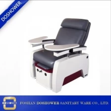 중국 백 마사지 페디큐어 의자 DS-J28을 갖춘 저항성 매니큐어 트레이가있는 고급스러운 스타일과 필수 기능 제조업체
