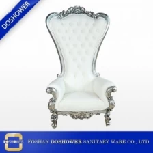 China High back luxury throne chair of spa pedicure chair manufacturer manufacturer