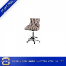 Çin Nail salon chair and desk with salon beauty stools hair for new style hair beauty salon master stool chair üretici firma