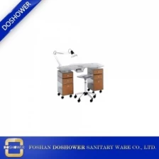 中国 排気ファン付きネイルテーブル用マニキュアテーブルサロン家具付きネイルシェイパー電動マニキュアセット メーカー