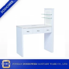 China Nail table with extractor cheap salon desk fan nail table manicure table manufacturer