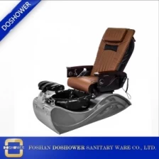 porcelana Doseco de silla de pedicura profesional con cama en la portátil de madera en altura para la silla del salón ajustable suministro de proveedores de DS-J20 fabricante