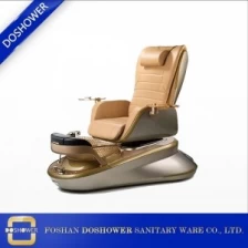 China Spa pedicure chair factory in China with luxury gold pedicure massage chair for spa modern pedicure chair manufacturer