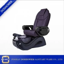 Cina Spa Pedicure Chair Factory with China Sedie per pedicure lussuosa per poltrona per pedicure viola produttore