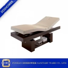 China Fabricante e fornecedor forte de cama de massagem para cama de salão de beleza em madeira maciça para serviços pesados ​​China DS-W1798 fabricante