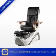 China Weißer und silberner Fußmassagestuhl mit Hersteller von Spa-Salonstühlen Hersteller