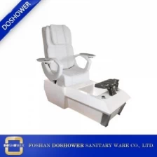 Chine Fauteuil de pédicure blanc de luxe Chine Nail Salon Pied Spa Chaise de pédicure Fabricant DS-W1900B fabricant