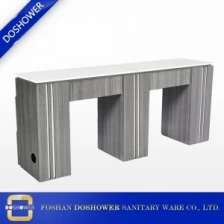 China Belüftung Nageltisch Maniküre professioneller Salon Doppel Maniküre Tisch und Stuhl Großhandel China DS-N2048 Hersteller