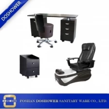 Chine china chaise de pédicure avec fournisseur de chaise de manucure Chine pour pédicure usine de chaise de massage des pieds / DS-W18158C-SET fabricant