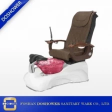 Çin Çin pedikür spa sandalye toptancı kahverengi pedikür sandalye çivi salon mobilya DS-T717A üretici firma