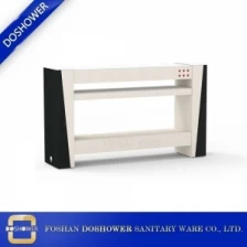 China Porzellan Holz Nageltrockner Tisch mit Nageltrockner Station Nagelstudio Möbelhersteller DS-D2 Hersteller
