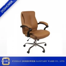 China customer black chair nail salon shop classic office chair for sale manufacturer